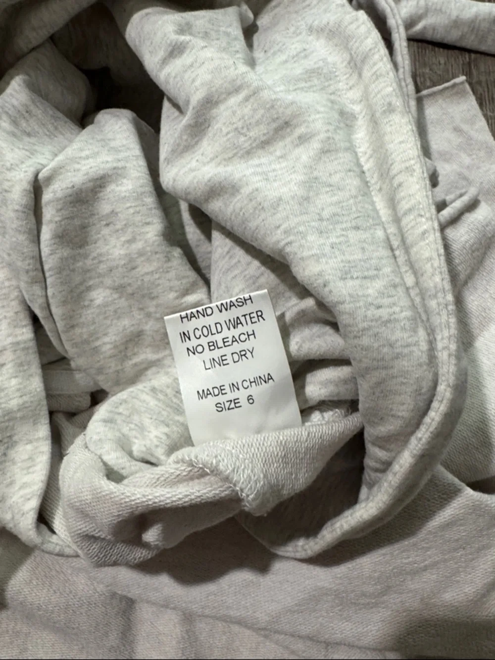 Remie girl grey hooded swim cover 6